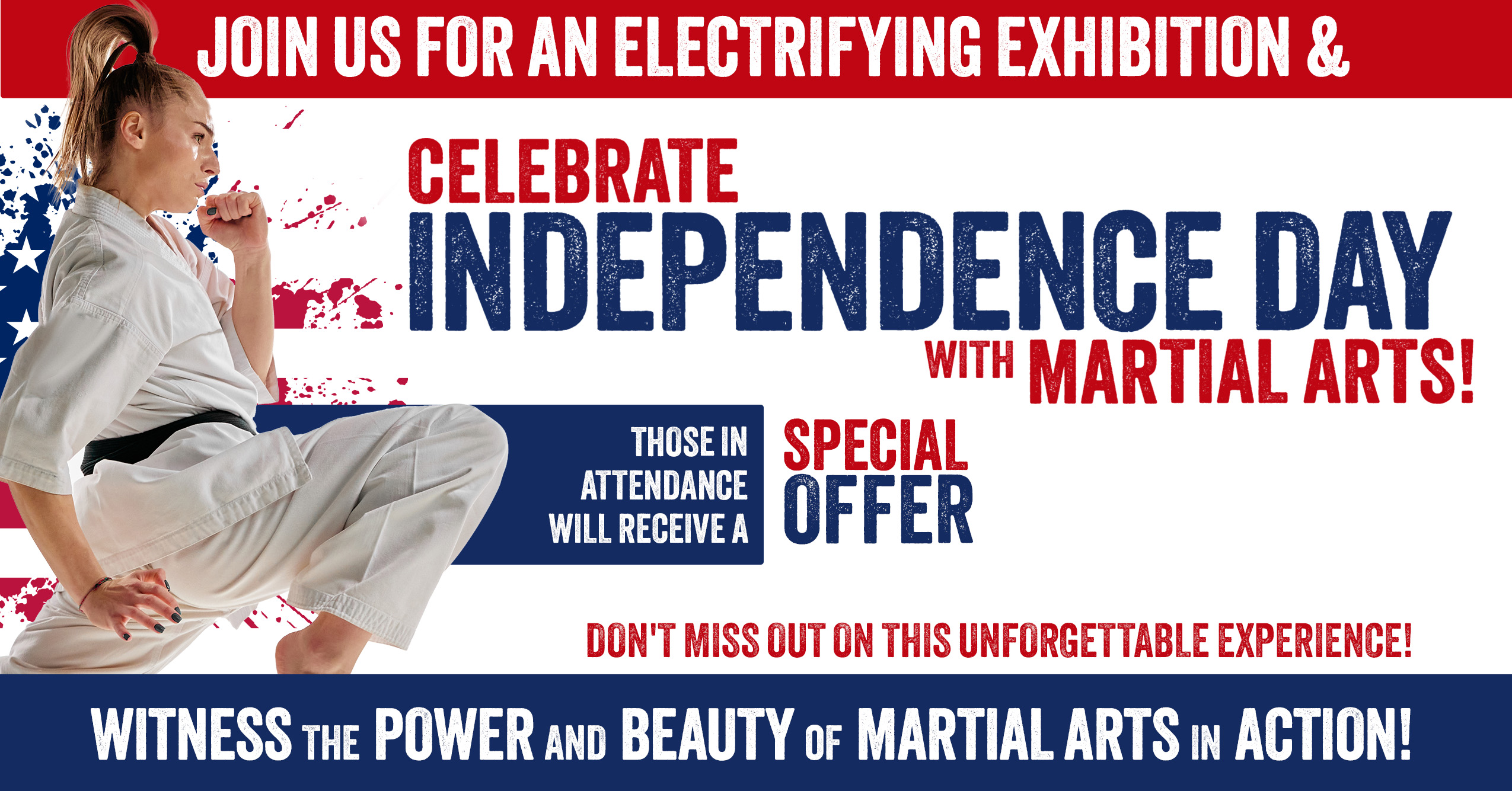 4th of July Exhibition Success - Atlas Martial Arts Software