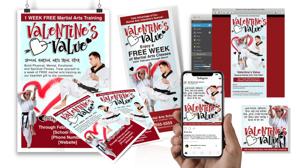 Valentines Value - Atlas Martial Arts Software