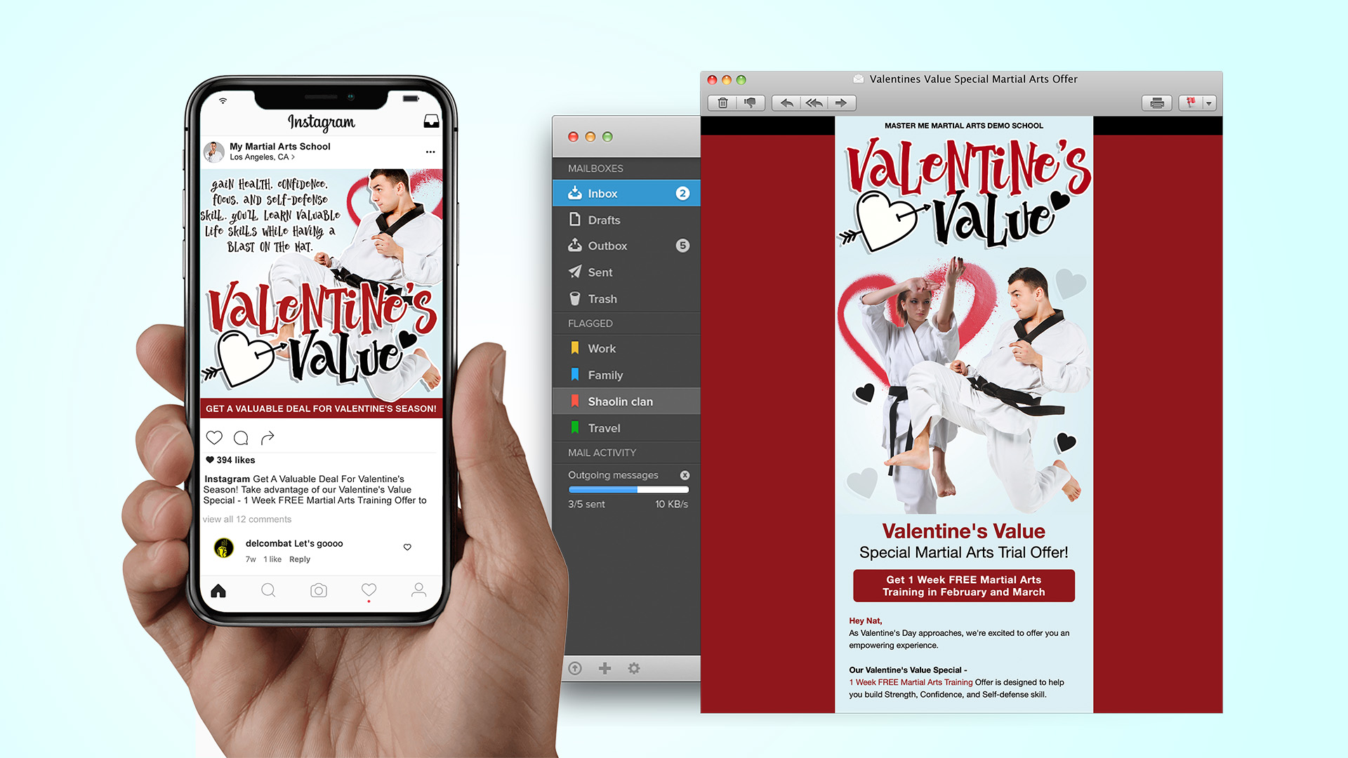 Valu Posts Valentines Value - Atlas Martial Arts Software